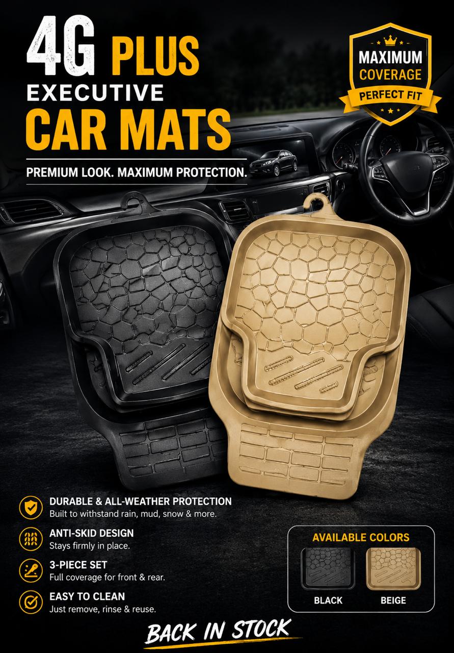 4g plus Executive Car Mats