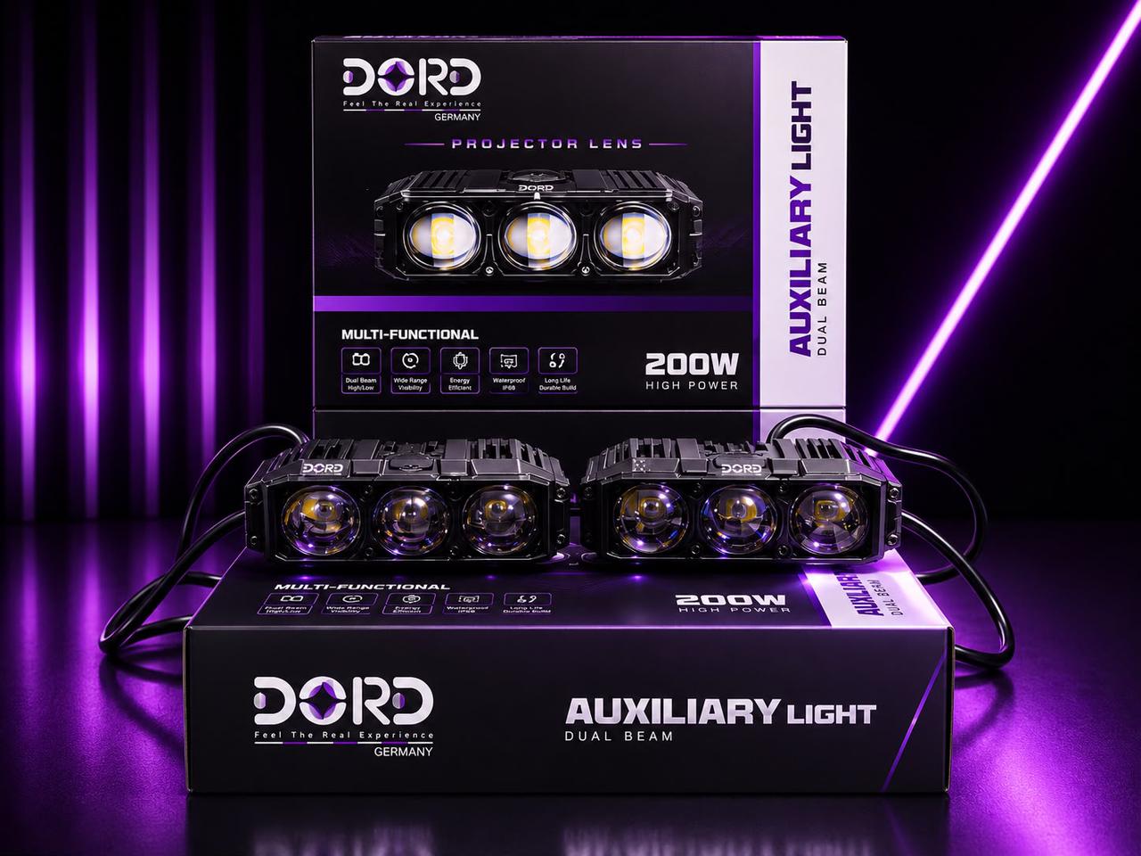 Auxiliary Light Dualbeam