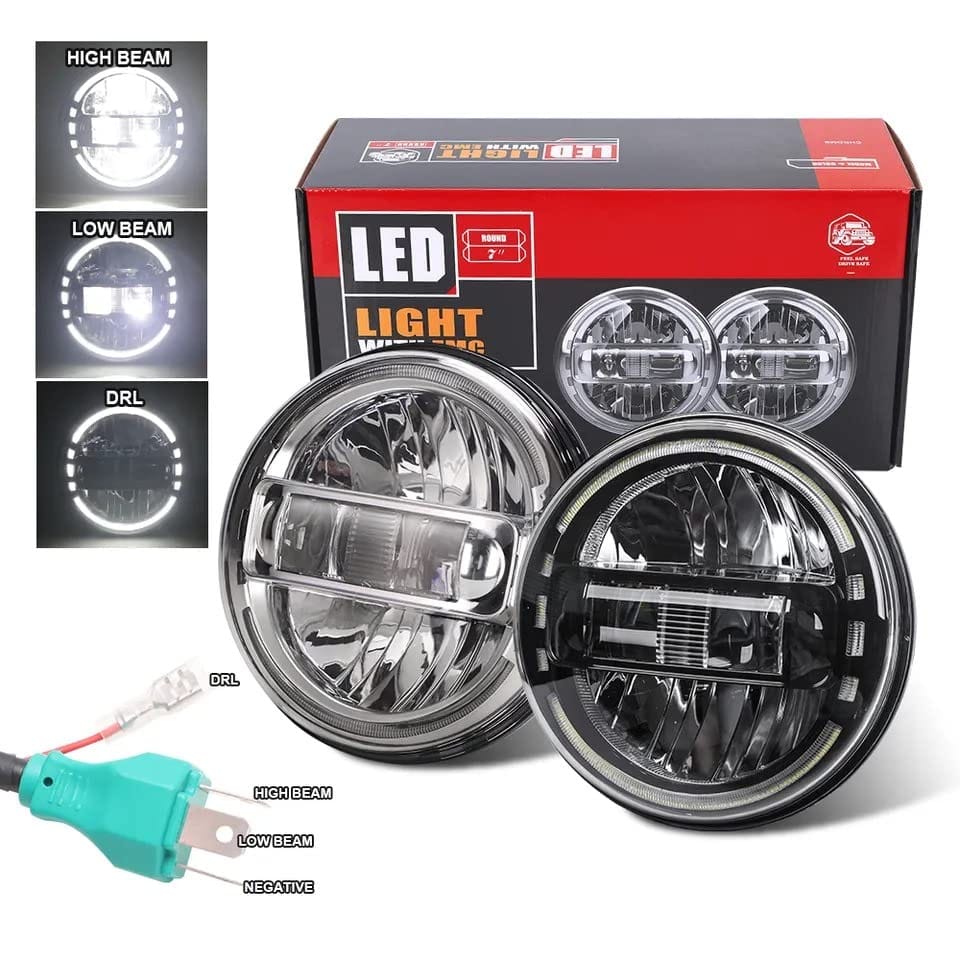 Mahindra Thar King Kong LED Headlights, image 1